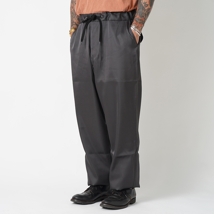 AMERICAN WANNABE/アメリカンワナビー「EASY TROUSERS / BLACK」イージートラウザース