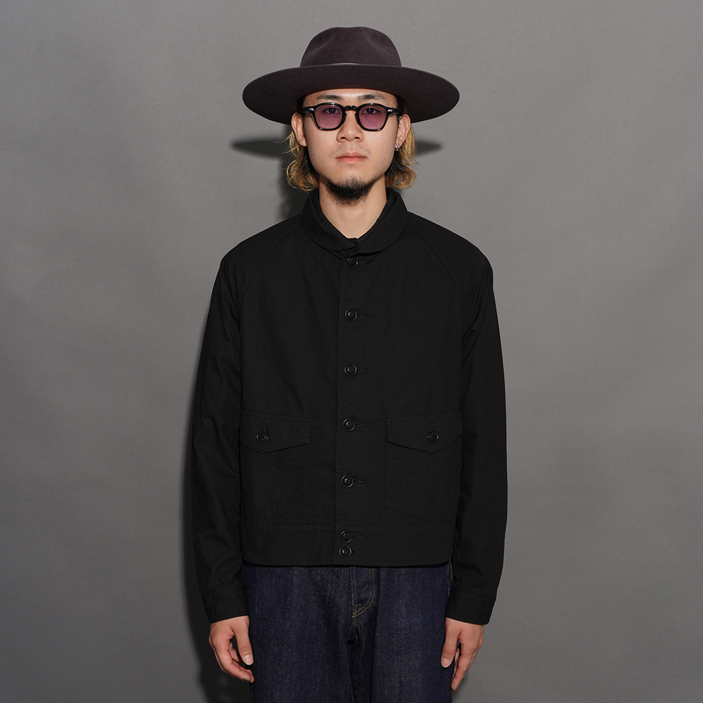 BLACK SIGN/ブラックサイン「Military Ripstop Civilian Cossack Jacket / Surprise Black」コサックジャケット