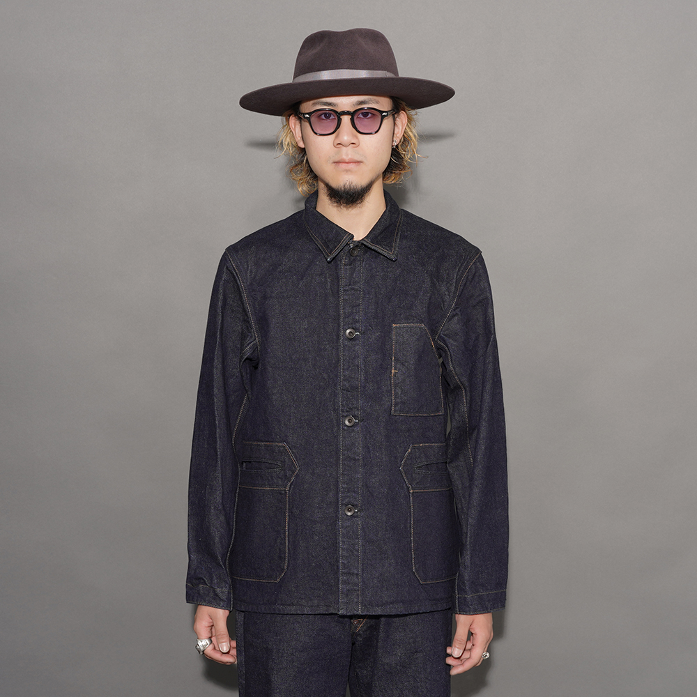 BLACK SIGN/ブラックサイン「Denim Delta Jacket / Dark Indigo」デニムデルタジャケット