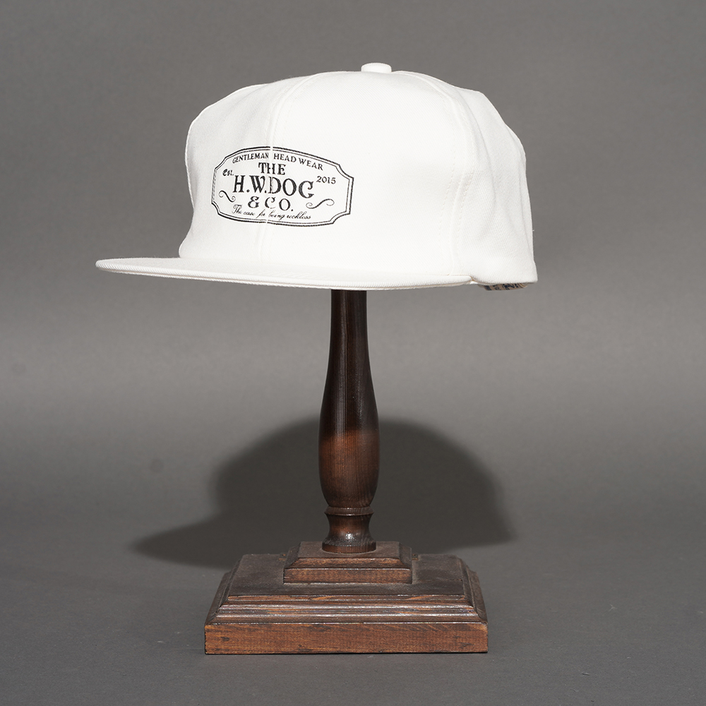 THE H.W.DOG&CO/ザエイチダブリュードッグアンドコー「TRUCKER CAP / WHITE」トラッカーキャップ