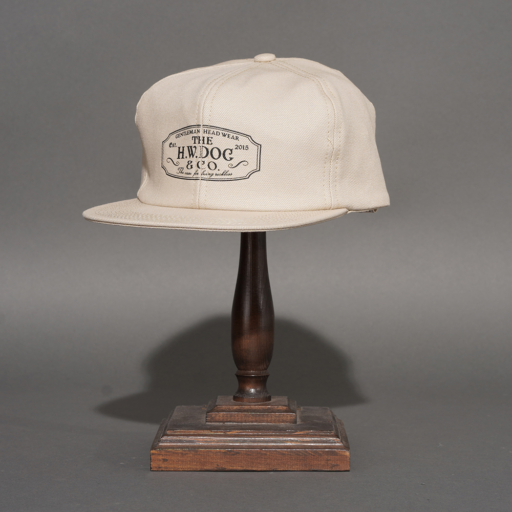 THE H.W.DOG&CO/ザエイチダブリュードッグアンドコー「TRUCKER CAP / BEIGE」トラッカーキャップ
