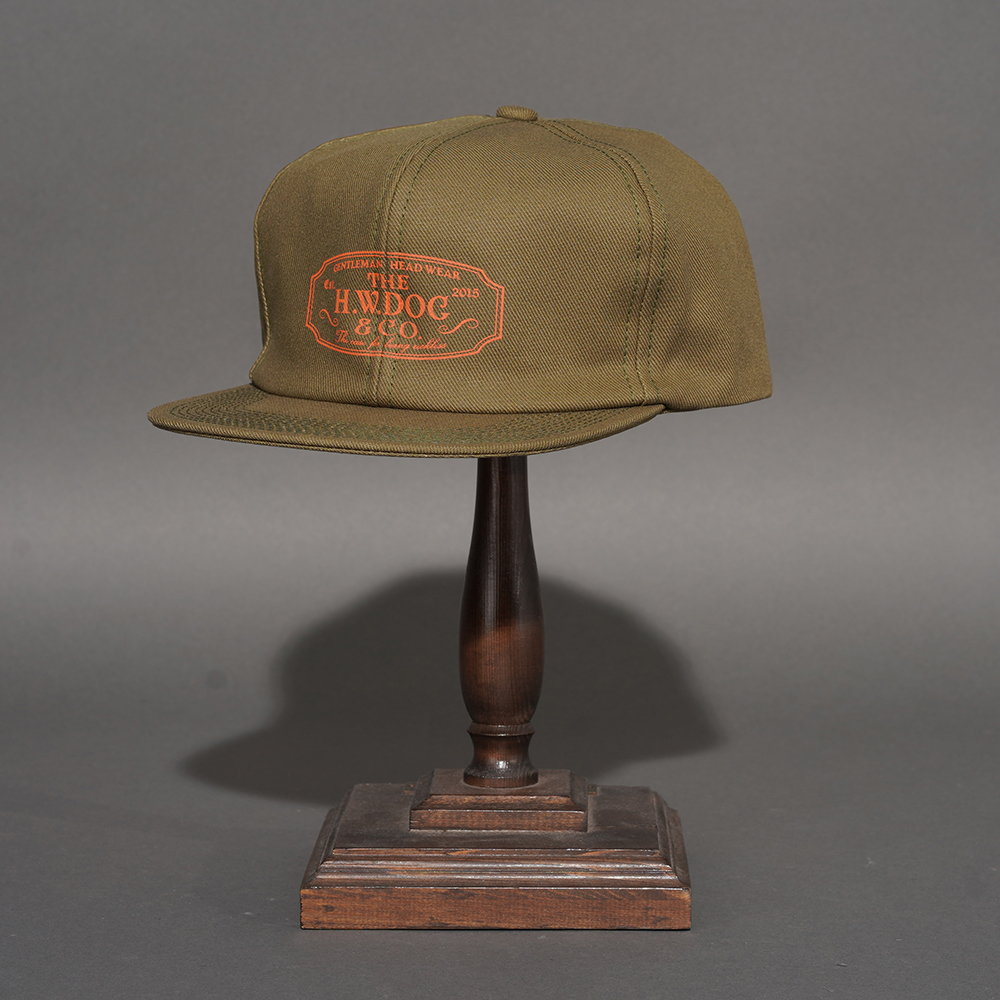 THE H.W.DOG&CO/ザエイチダブリュードッグアンドコー「TRUCKER CAP / OLIVE」トラッカーキャップ