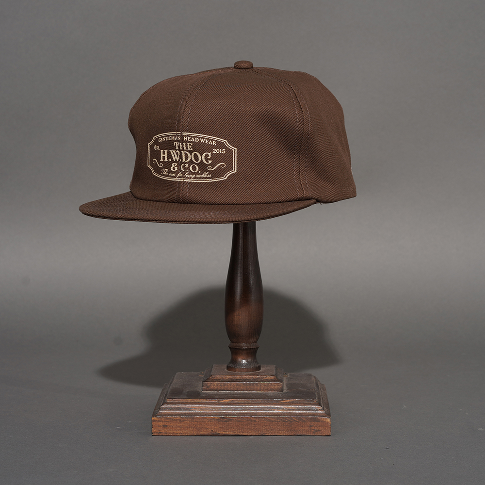 THE H.W.DOG&CO/ザエイチダブリュードッグアンドコー「TRUCKER CAP / BROWN」トラッカーキャップ