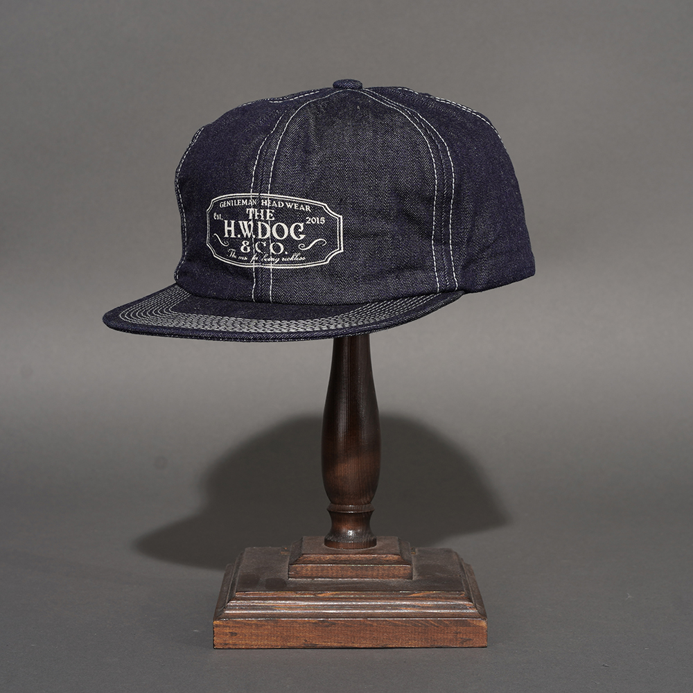 THE H.W.DOG&CO/ザエイチダブリュードッグアンドコー「TRUCKER CAP - Denim / INDIGO」トラッカーキャップ