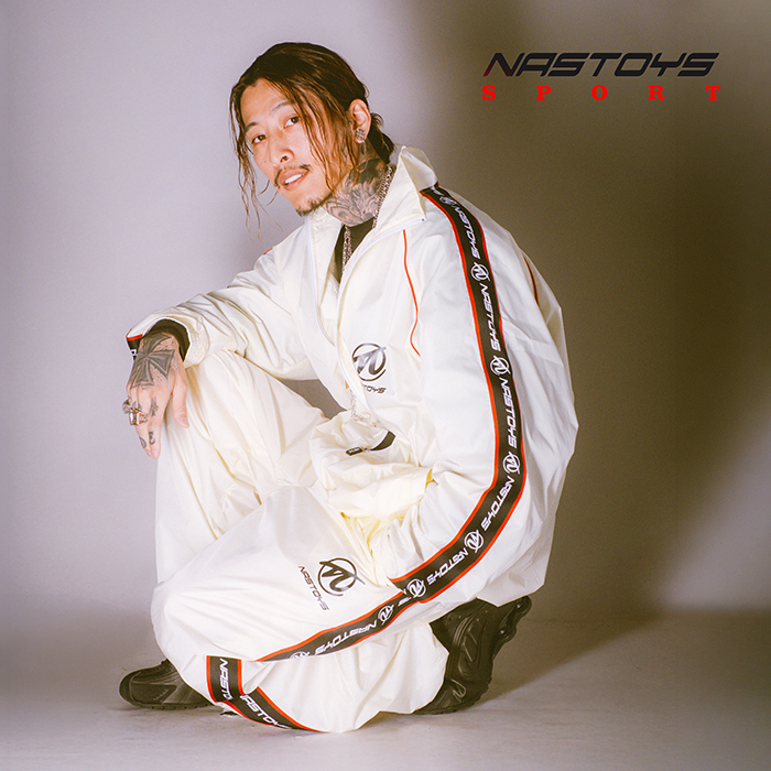 【LIMITED ITEM】NASTOYS × Naoya Morishita「Nylon Jersey / WHITE」ナイロンジャージセット