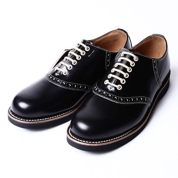 REGAL×GLAD HAND「SADDLE SHOES - ONE COLOR / BLACK」サドルシューズ