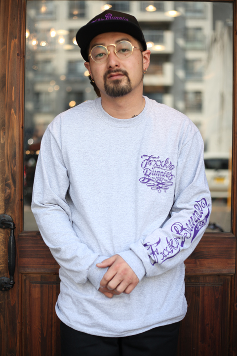 AMERICAN WANNABE/アメリカンワナビー 「BUNNIES L/S TEE 」 プリントL 