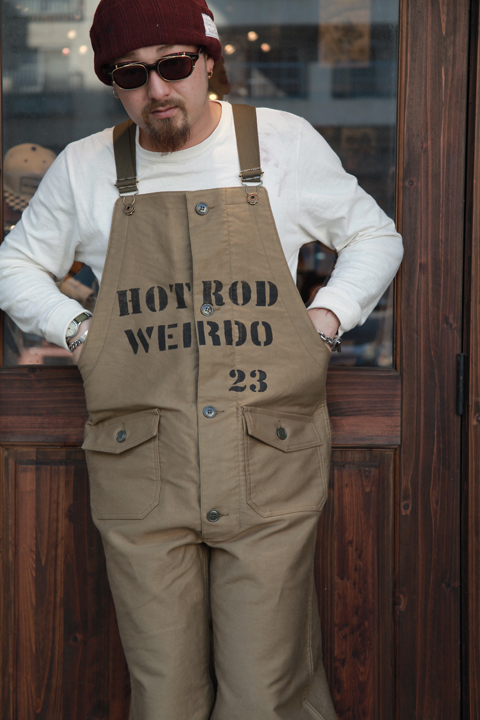 WEIRDO/ウィアード 「HOT WRD -OVERALL 」 デッキオーバーオール