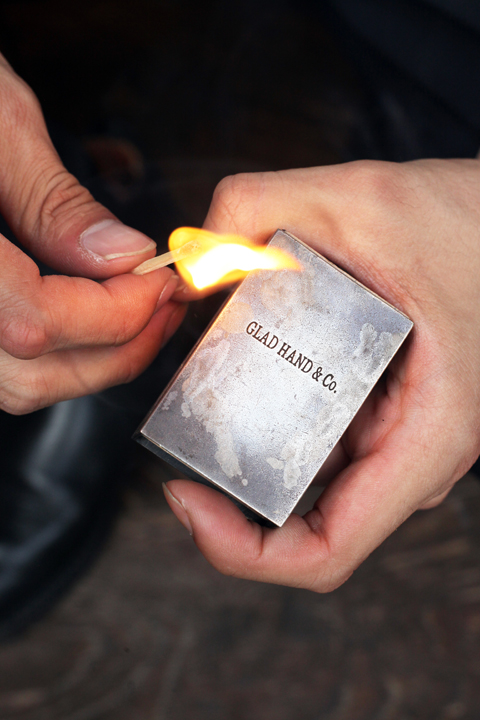 GLAD HAND/グラッドハンド 「SILVER VESTA CASE」 シルバー925製マッチ 