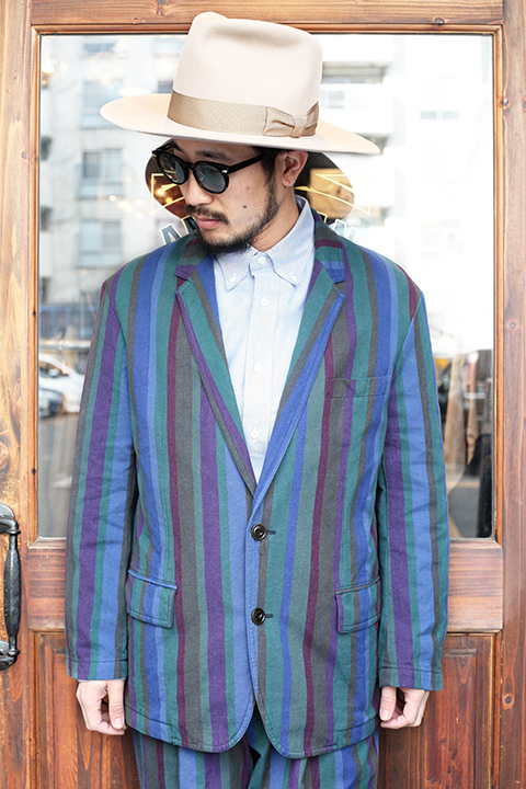 The Stylist Japan ザスタイリストジャパン Multi Stripe 2bs Jk マルチストライプジャケット
