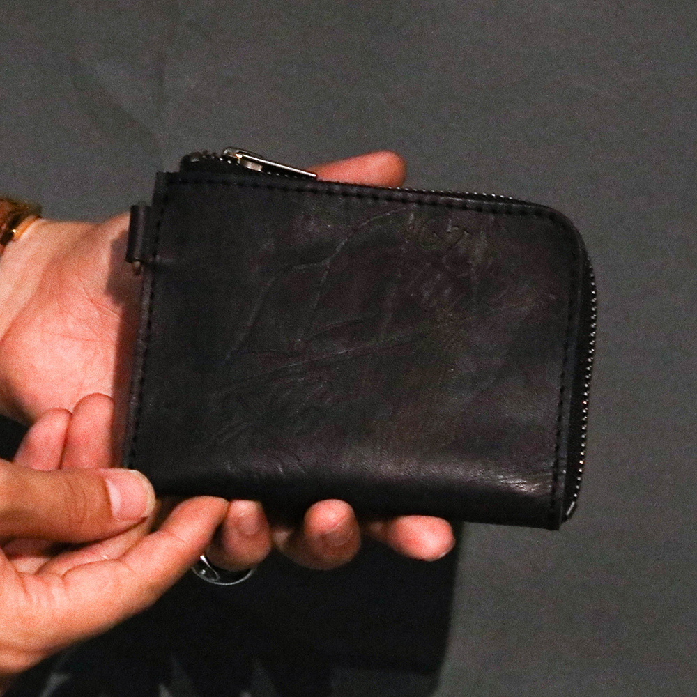 vasco × GLADHAND「LEATHER COIN CASE / BLACK」レザーコインケース
