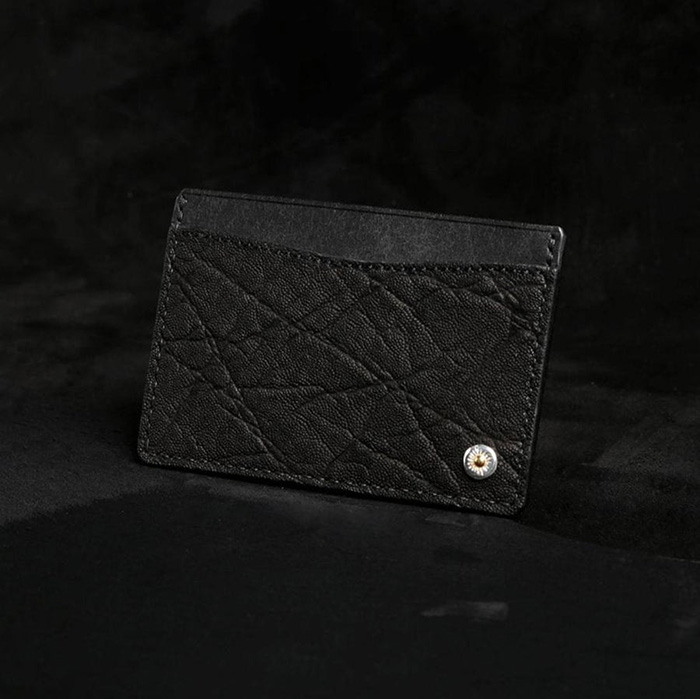MOTO / モト「CA5 ELEPHANT CARD CASE / BLACK」エレファントレザーカートケース