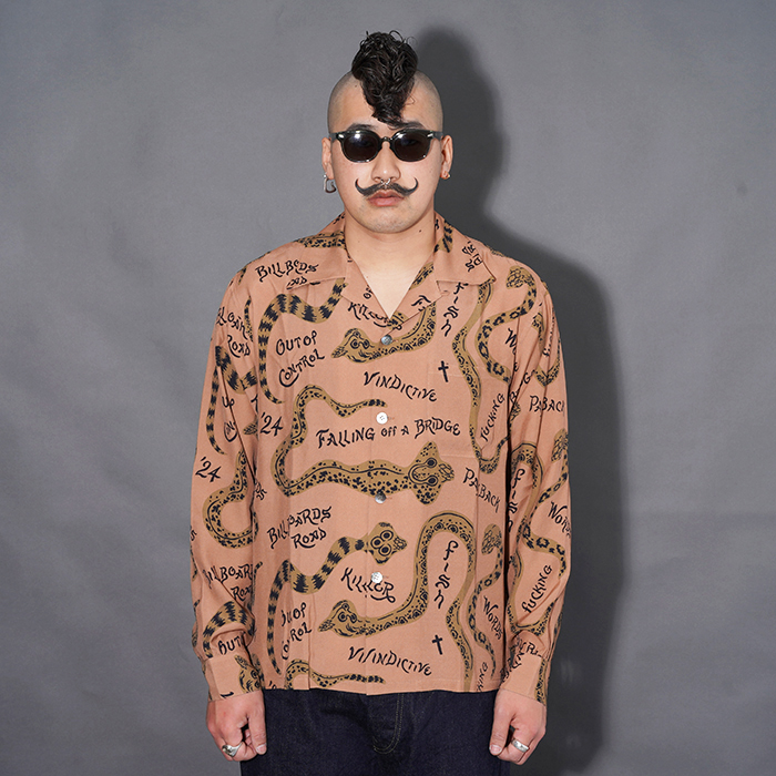 OLD MOUNTAIN / オールドマウンテン「ALOHA L/S SHIRTS / RENGA