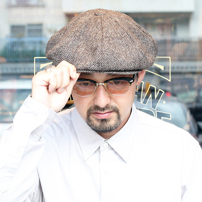 KIJIMA TAKAYUKI × The Stylist Japan  「 BRITISH HERRINGBONE CASQUETTE  」 ブリテッシュヘリンボーンキャスケット