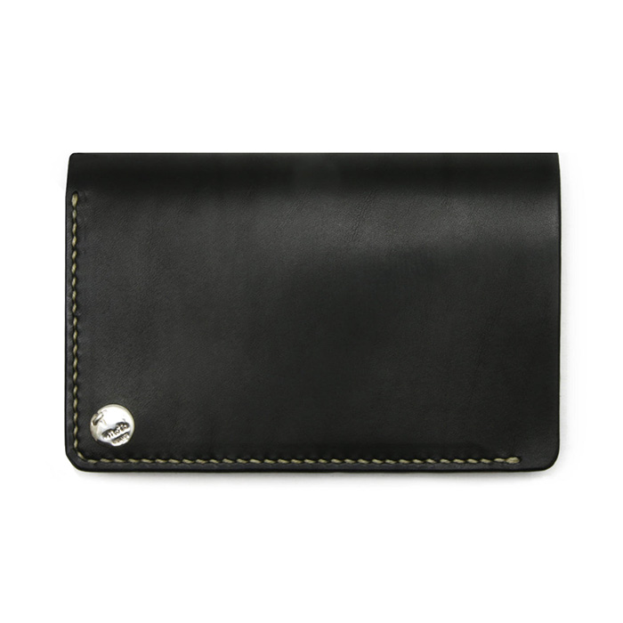 MOTO / モト「W2 MIDDLE WALLET / BLACK」ミドルウォレット