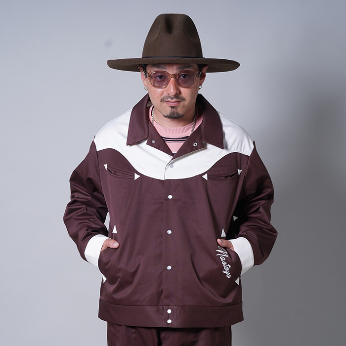 NASTOYS/ナストイズ「TEXAS JACKET / BROWN」ウエスタンジャケット