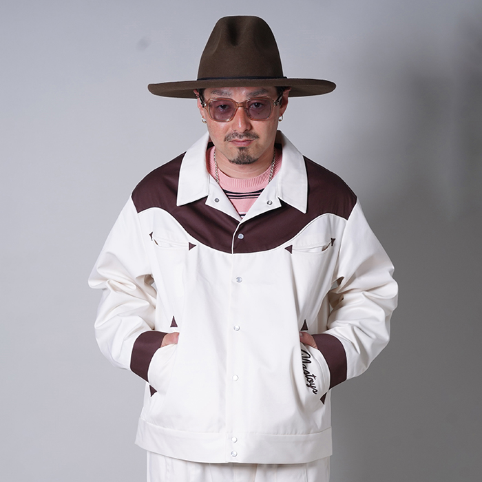NASTOYS/ナストイズ「TEXAS JACKET / IVORY」ウエスタンジャケット
