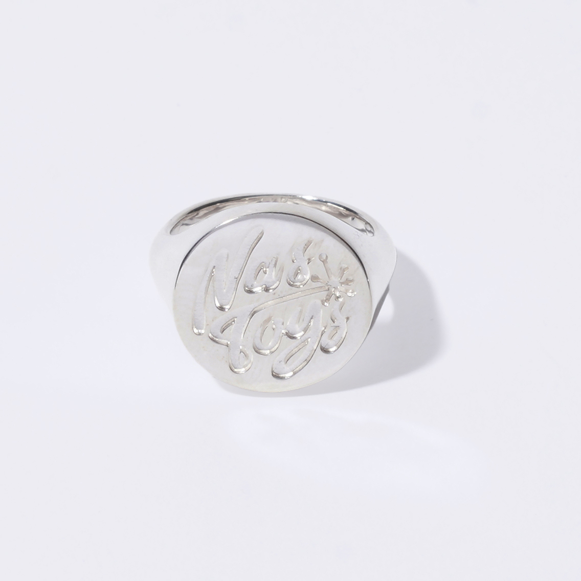 NASTOYS/ナストイズ「Circle Logo Ring」925製シルバーリング