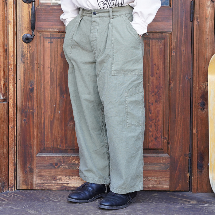 WEIRDO/ウィアード「WEIRDO? - UTILITY EASY PANTS / OLIVE」ユーティリティパンツ