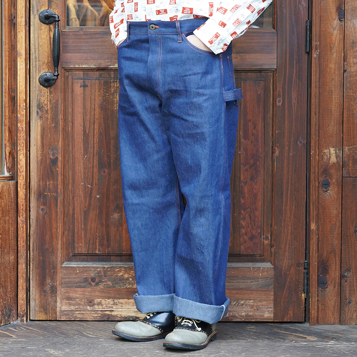 WRD5126 /「BEATNIK - DENIM PANTS / INDIGO」ペインターパンツ