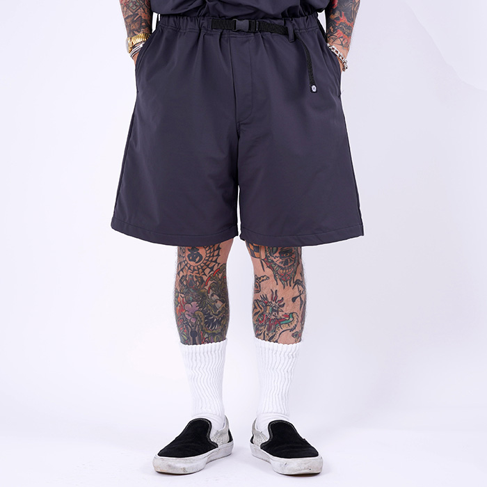 AWP-250201 /「EASY SHORT PANTS / BLACK」イージーショートパンツ