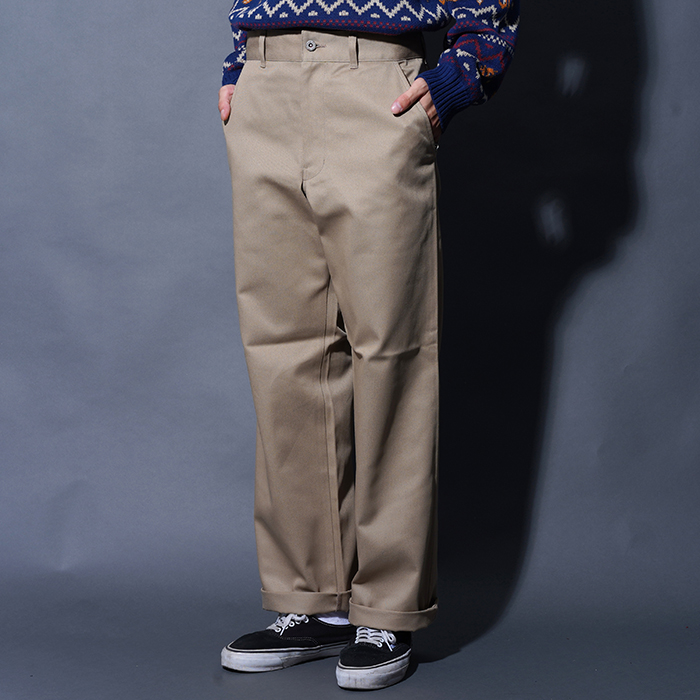 WEIRDO LIFT UPチノパン WEIRDO 未使用 × LIFT UP ウィアード リフトアップ ワークパンツ
