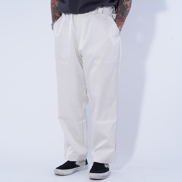AMERICAN WANNABE/アメリカンワナビー「STANDARD EASY TROUSERS / IVORY」スタンダードイージートラウザーズ
