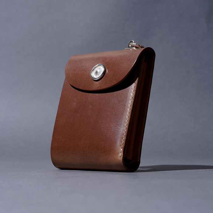 TAKA　ショートウォレット クロムエクセル MOTOR / モーター「HORWEEN CHROMEXCEL SHORT WALLET / NATURAL