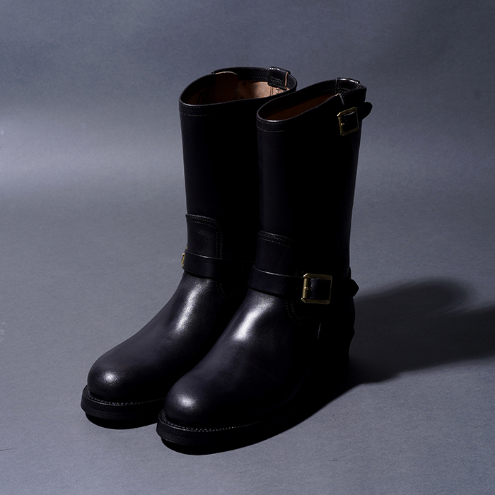 MOTOR / モーター「ITALIAN HORSEBUTT DRESS ENGINEER BOOTS / BLACK