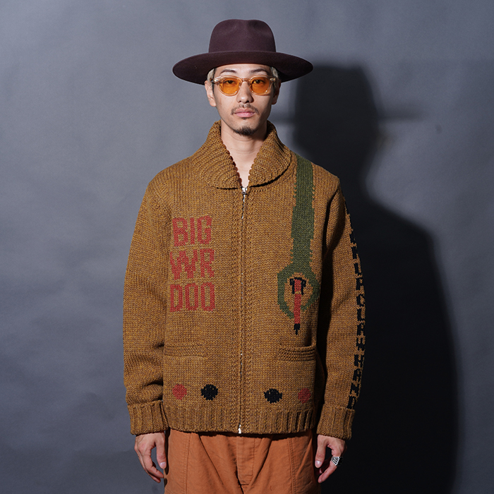 WRD5304 /「BIG WRDOO - COWICHAN / MUSTARD」カウチン