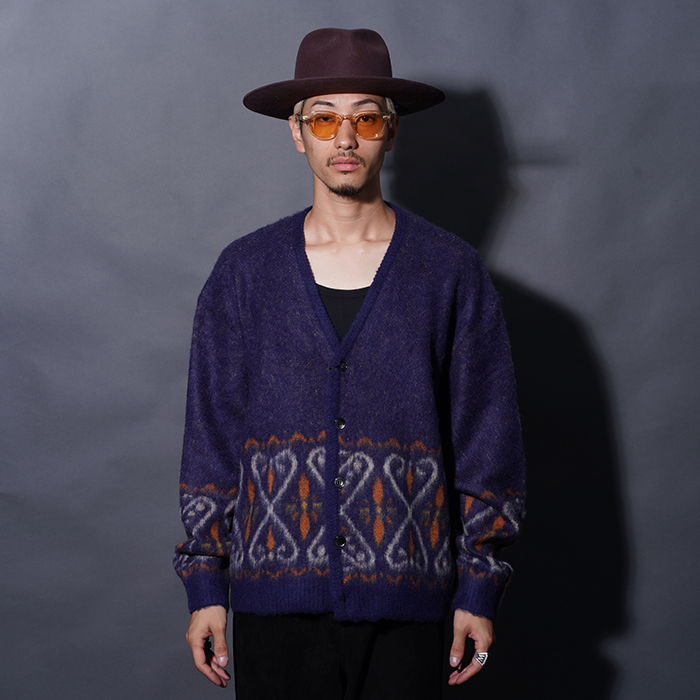 GSV5308 /「VENICE HEART - CARDIGAN / NAVY」オリジナルヂャガード