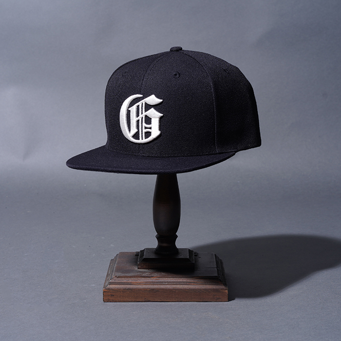GANGSTERVILLE/ギャングスタービル「LOCOS - BASEBALL CAP / BLACK」ベースボールキャップ