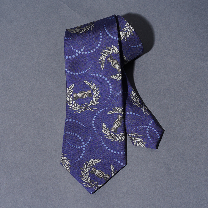 GLAD HAND/グラッドハンド「SHAKE HAND - FOUR IN HAND TIE / NAVY