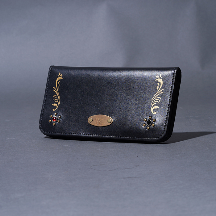 HTC×GLAD HAND「Long Wallet / BLACK」財布