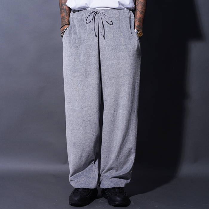 NTP-250202 / NASTOYS for Naoya Morishita「Velor Track Pants / GRAY