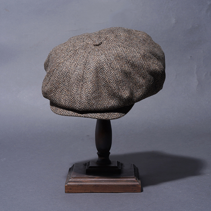 D-01088 /「PEAKY CAP / BEIGE」キャスケット