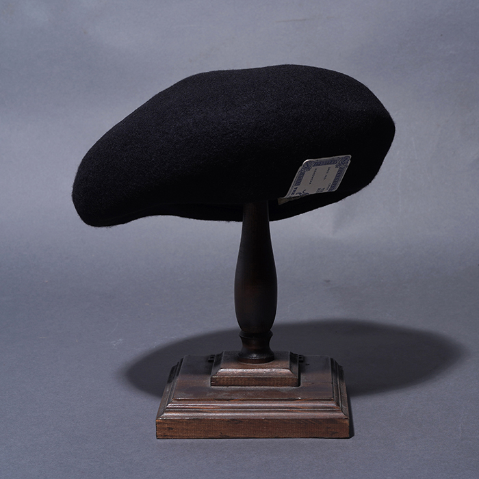 THE H.W.DOG&CO/ザエイチダブリュードッグアンドコー「BERET / BLACK」ベレー帽