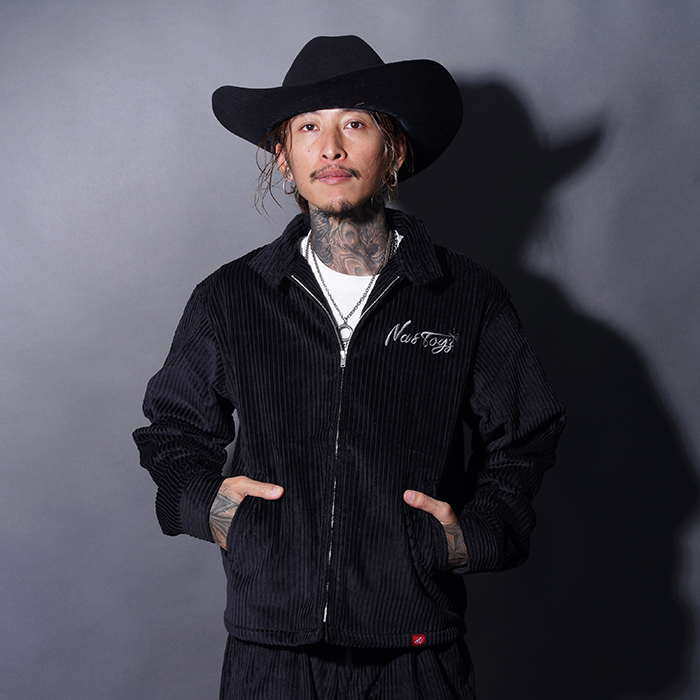 NTJ-250102 /「3.5W Corduroy Swing Top Jakcet / BLACK」コーデュロイ