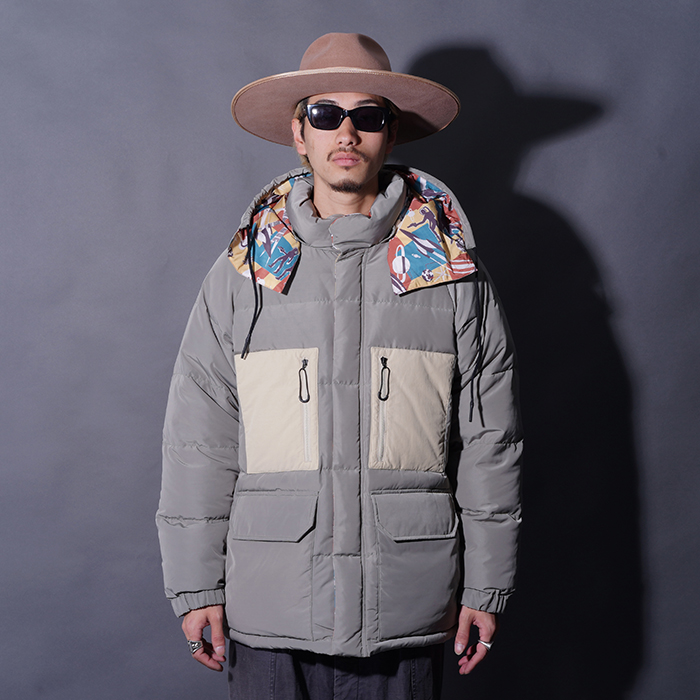 WRD5301 /「THE SPUTNIKS - DOWN JACKET / MOSS GREEN」ダウンジャケット