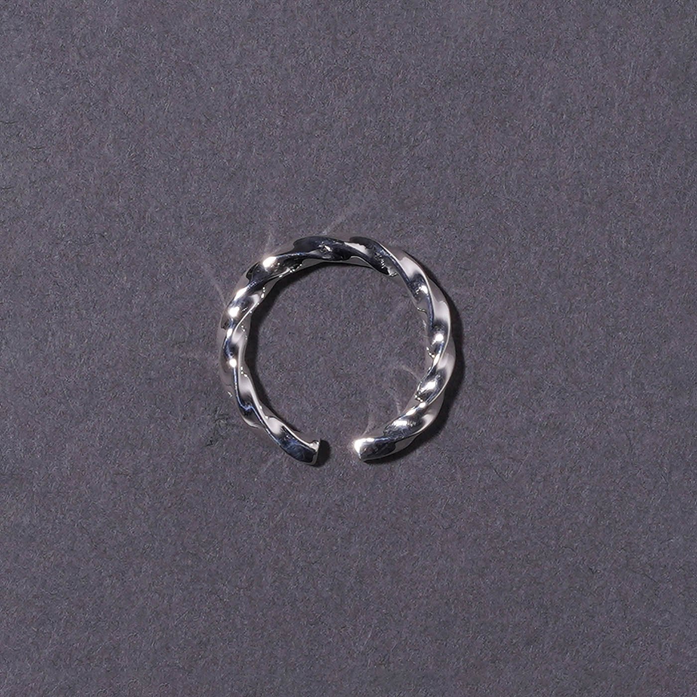 【予約商品】NASTOYS/ナストイズ「Twist-RING SMALL」925製シルバーリング