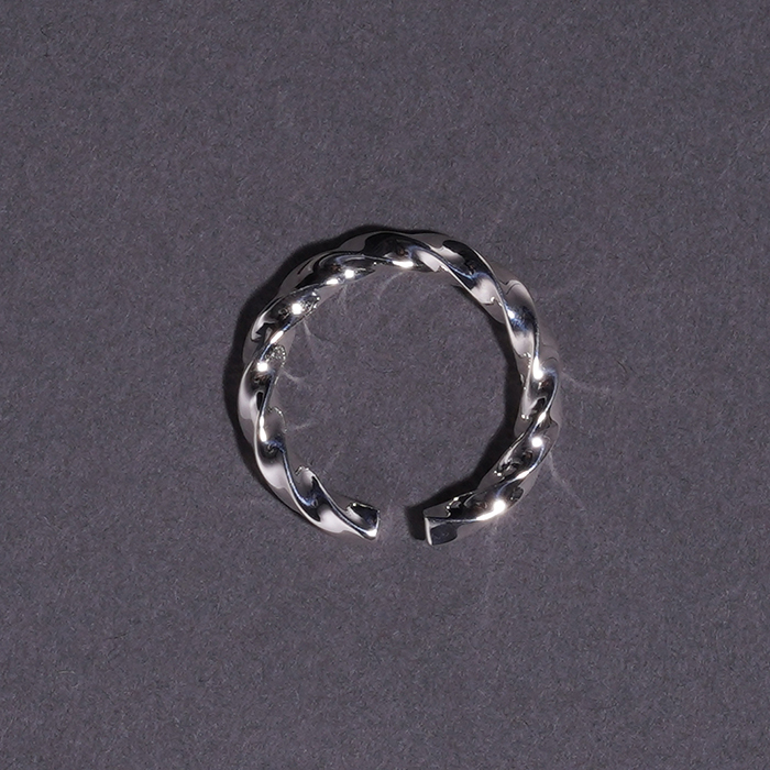 NASTOYS/ナストイズ「Twist-RING LARGE」925製シルバーリング