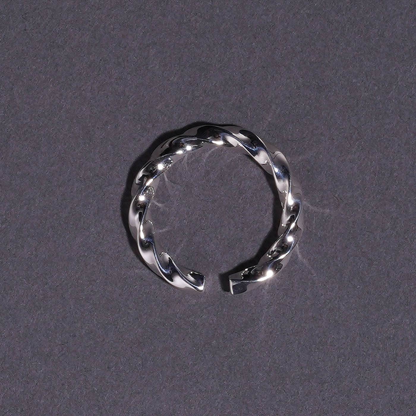 【予約商品】NASTOYS/ナストイズ「Twist-RING LARGE」925製シルバーリング