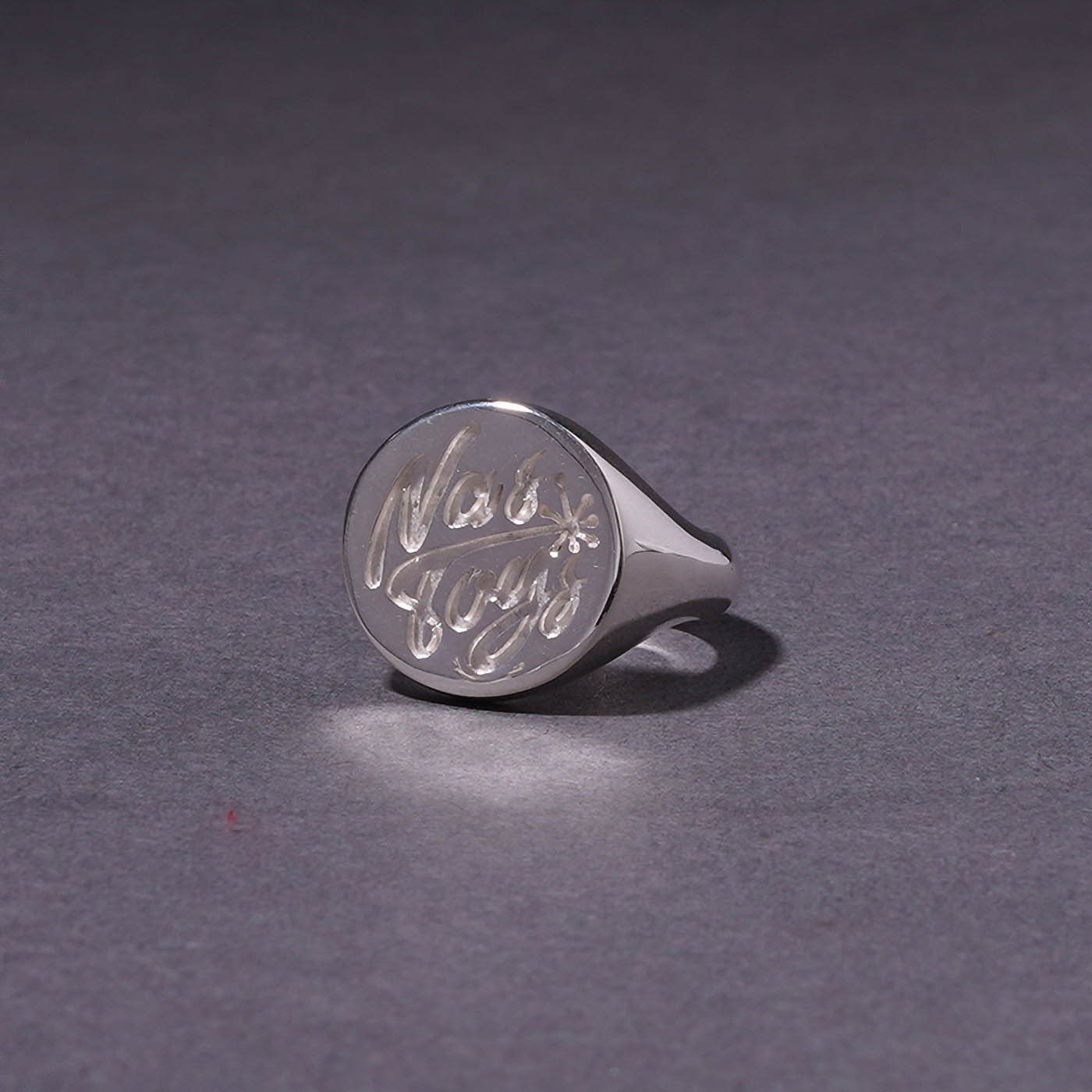 【予約商品】NASTOYS/ナストイズ「Circle Logo Ring」925製シルバーリング
