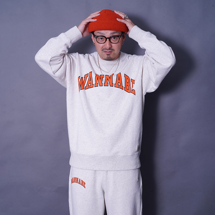 LIMITED ITEM】FRUIT OF THE LOOM × AMERICAN WANNABE「SWEAT SHIRT