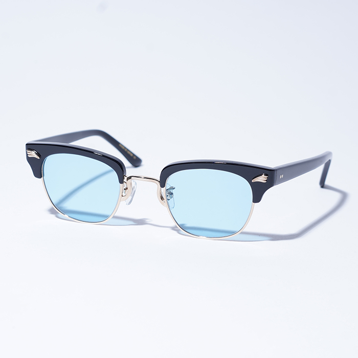 GROOVER SPECTACLES / グルーバー「FRANKEN / 1.BLACK」アセテート＆チタニウム製眼鏡