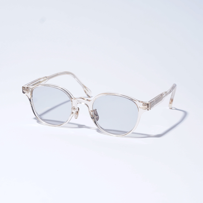 GROOVER SPECTACLES / グルーバー「REFLEXION / 4.CLEAR BEIGE」アセテート製眼鏡