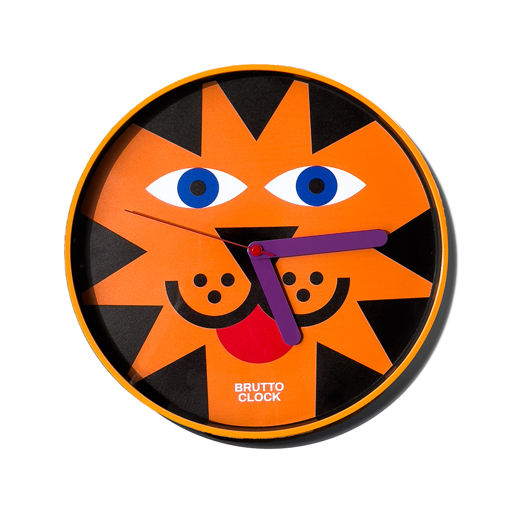 BRUTTO ブルット / 「Brutto Wall Clock "Tiger"」 ウォールクロック