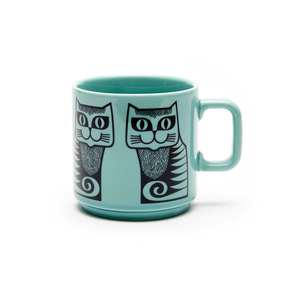 DETAIL ディテール / 「Magpie x HORNSEA Hornsea Mug  / Cat Teal」マグカップ