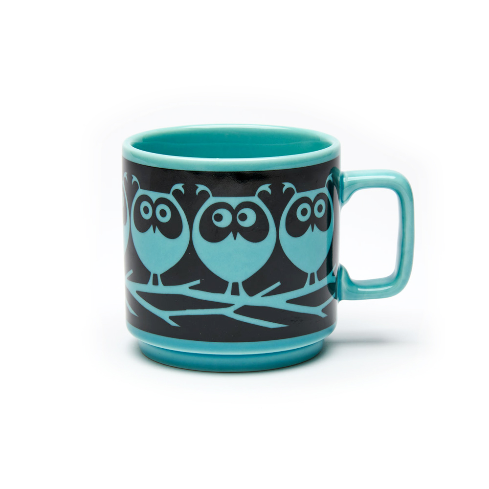 DETAIL ディテール / 「Magpie x HORNSEA Hornsea Mug  / Owls on Branch Teal」マグカップ