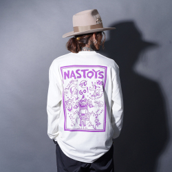 NASTOYS/ナストイズ「Comic Rider Paradise L/S TEE / WHI...